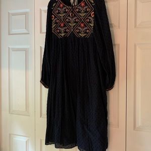 Zara Traufulo Collection embroidered dress